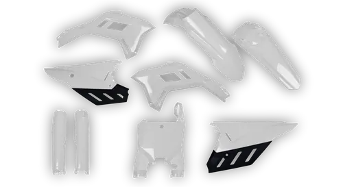 Plastics Kit - Honda - CRF 250R - 2022-2024 - Full Kit - White RVLTN
