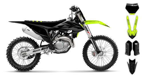 Graphics Kit - KTM - SX SX-F / XC XC-F - 2019-2022 - Fluo SE1025 - ST