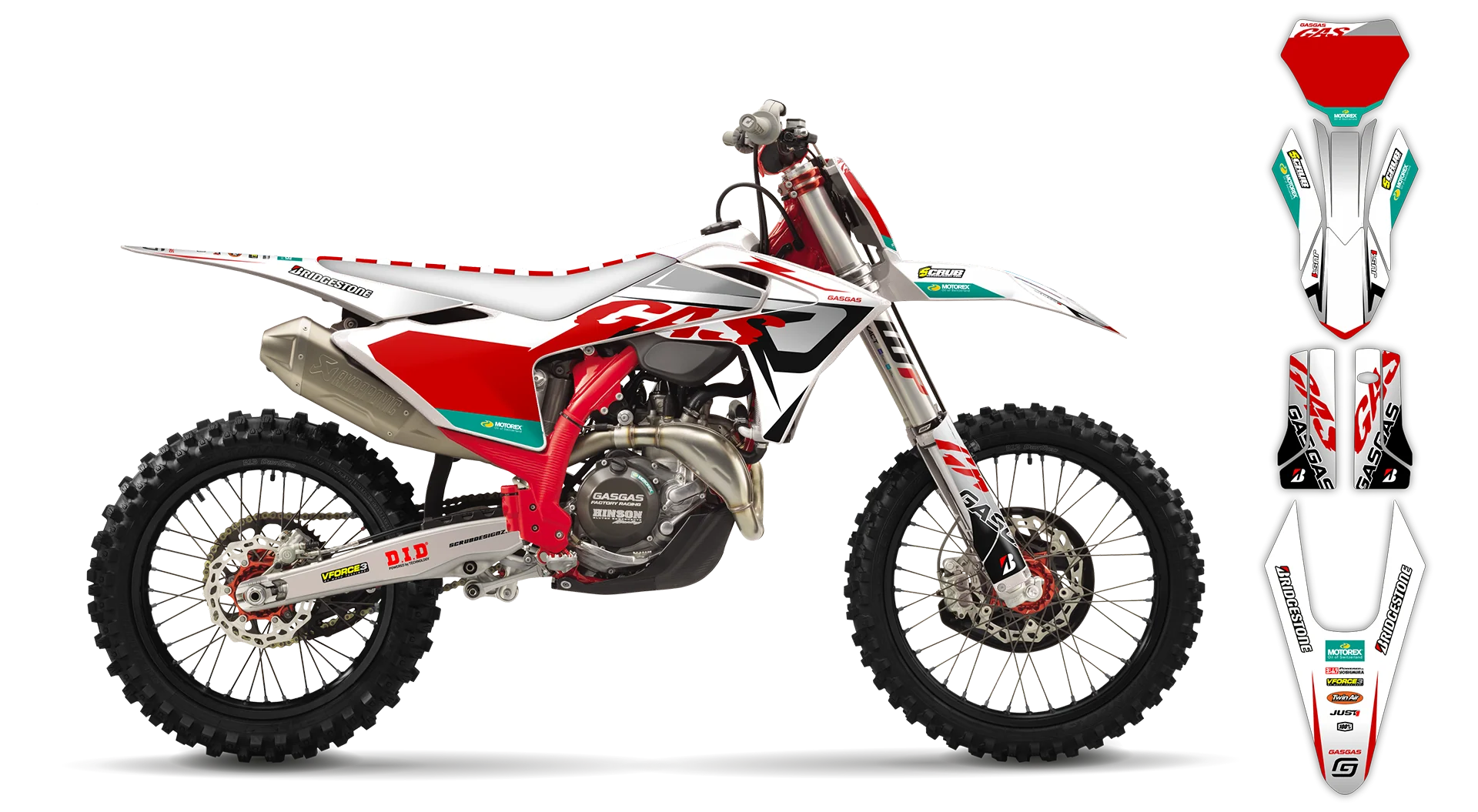 Graphics Kit - Gas Gas - MC 65 - 2024-2025 - G4 - R1