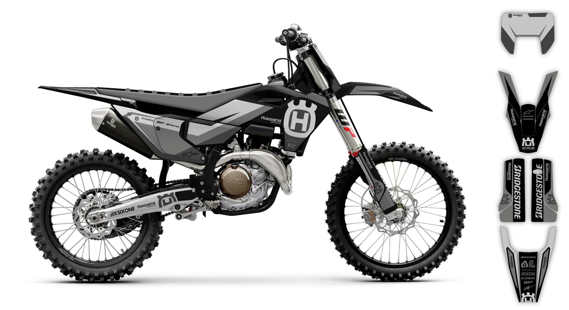 Graphics Kit - Husqvarna 14-> TE-FE Series - 2024 Heritage - H15 - R3